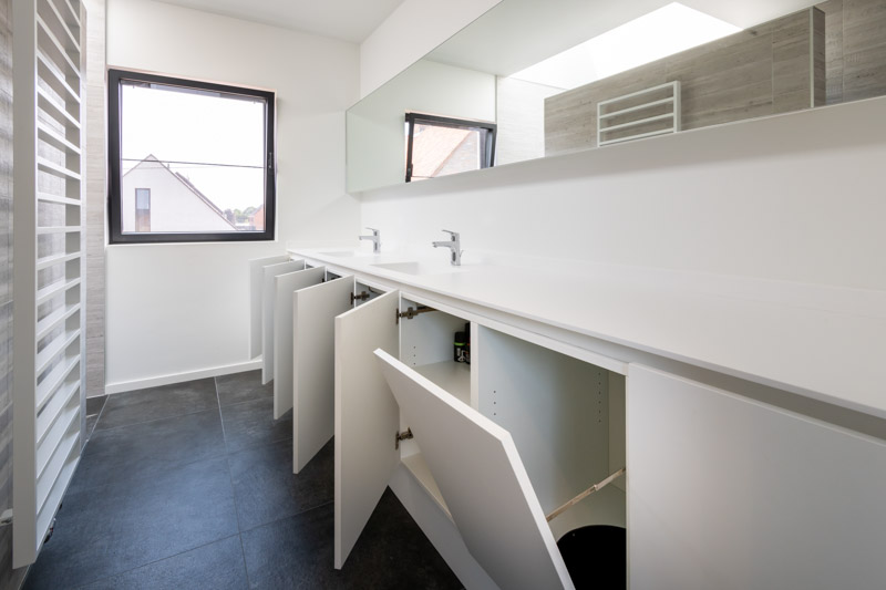 Badkamer op maat in Stekene